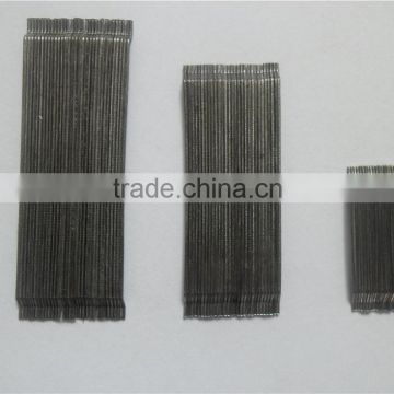 Low price hook end glued steel fiber