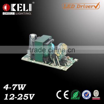 4-7W 12-25V High PF LED Driver