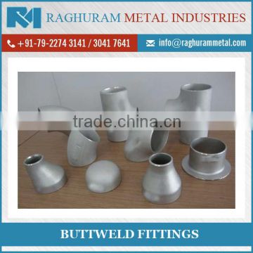 Superior Quality High Selling Buttweld Fitting at Affordable Rate