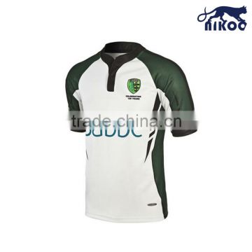 Classic Rugby Jersey 100%polyester rugby jerseys Sublimation Rugby Jersey Tops