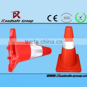 RSG 700mm pvc reflective caution cone