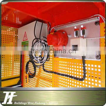 Anti fall safety device for construction elevator