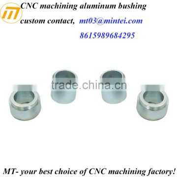 CNC machining precision aluminum bushing