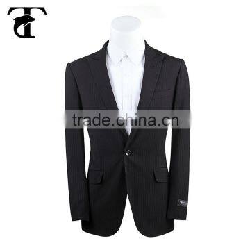 2015 new arrival hand made man casual jacket polyester jacket with one button wholesale