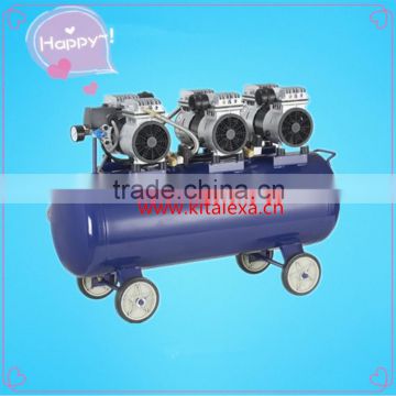 Oil free air pump, oil free compressor without oil and air compressor for medical experiment of small silent oil free machine