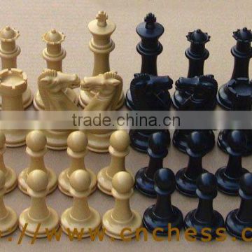 Staunton Chess Pieces with 3 7/8" King