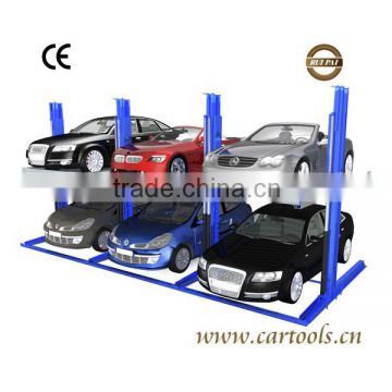 Certified double level car stack parking lift