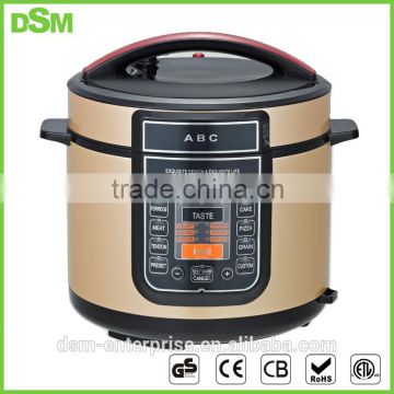 5L stainless steel electric Pressure Cooker with CE CB