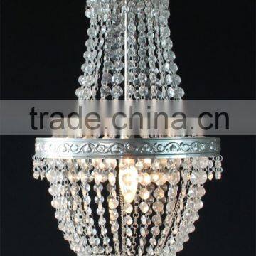 Acrylic ceilling pendent light/ wedding decoration crystal chandelier/ Acrylic chandelier