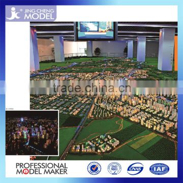 Master planning scale model for MianYang City