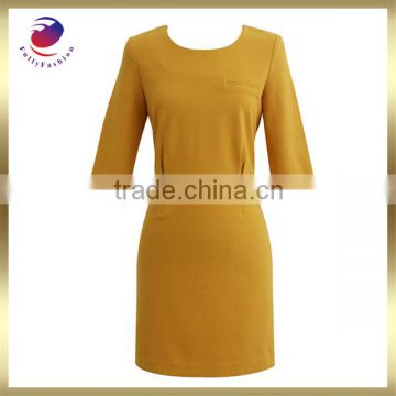 High Quality Long Sleeve One-Piece Dress For Women's