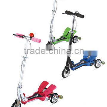 Dual Pedal Scooter with 3 wheels