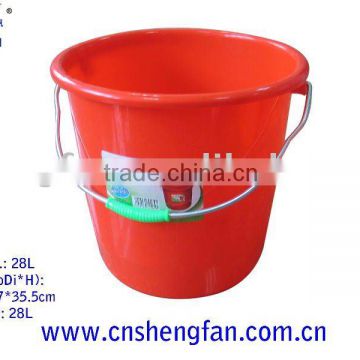 plastic thick bucket 28L