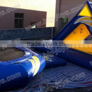 3m/5m diameter inflatable sea trampoline for sale, floating trampoline inflatable