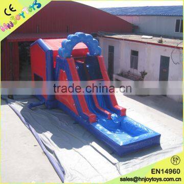 Used cheap commercial bounce houses for sale, construction truck inflatable bounce house