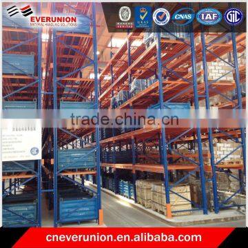 Q235B steel powder coated narrow aisle racking system