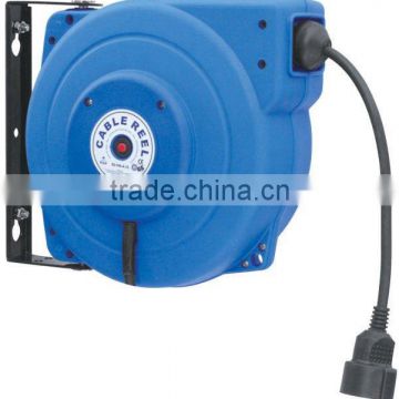 automatic retractable electric cable reel