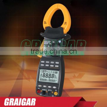 Digital HYELEC MS2205 Clamp Meter AC RMS Active Power Factor Passive Frequency Harmonic Test New Power Meter
