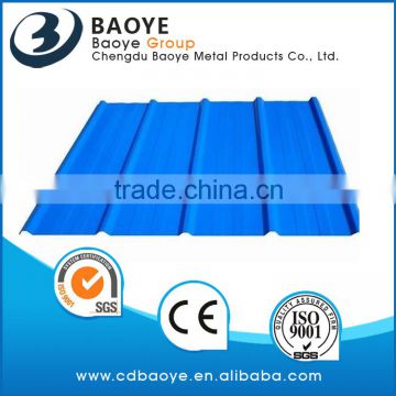 Sea blue colored galvanized corrugated stainless steel sheet hot!!!