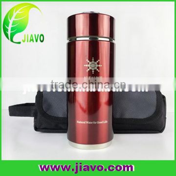 Alkaline water flask with carrybag packaging