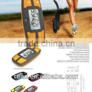 SM022 model 3D Pedometer With UV Assessor