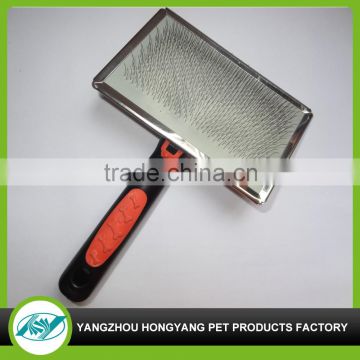 Dog grooming fur remover wire brush
