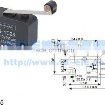 v156-1C25 series micro switch