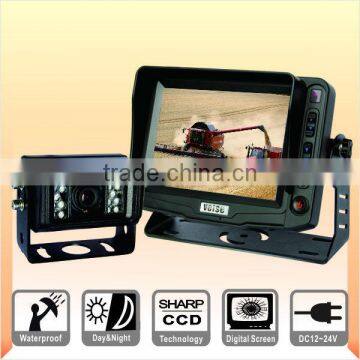 Vehicle 5 Inches Wired Rear View Camera System
