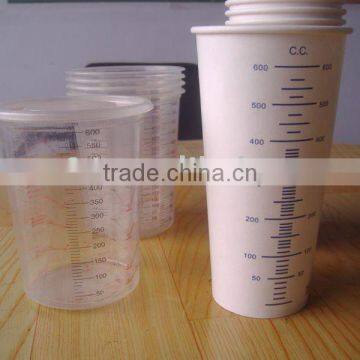 Paper mixing cup