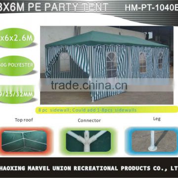 Comfortable and Artistic 3x6m PE Party Tent