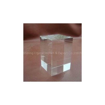 Blank Crystal Cube