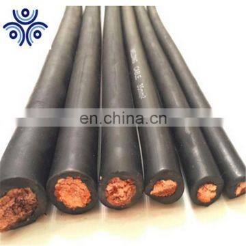 Flexible copper conductor rubber compound welding cable 25mm2 35mm2 50mm2 70mm2