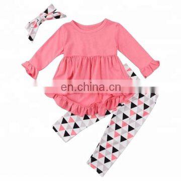 girls elegant 2pcs sets cheap china wholesale kids clothing