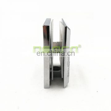 Stainless Steel 304 / Zinc Alloy door hinge accessories glass clip holder SS glass clamp for railing