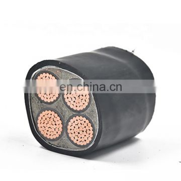 Insulated armoured electric copper wire power cables