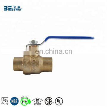 Welded Brass 600 WOG Ball Valve