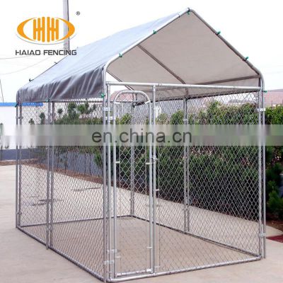 High strength chain link fence Yard fence Outdoor cheap dog kennels