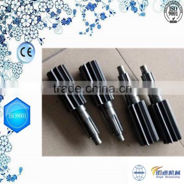 Changzhou machinery forged steel gear shaft for reducer machine