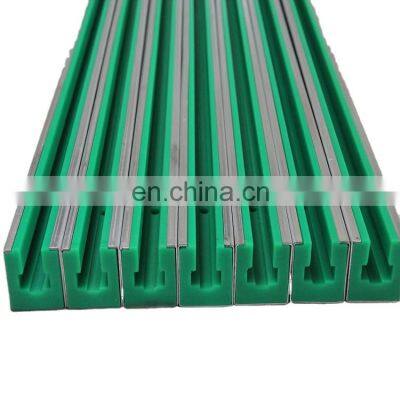 Custom round linear guide anti-corrosion of chemical products colored plastic sheet linear guide rail