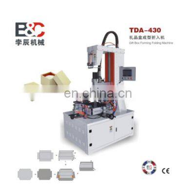 Semi-Automatic gift box making line/rigid box making machine/box making machine