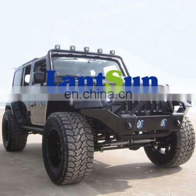 Black Textured Finish Front recovery Bumper for jeep for wrangler jk