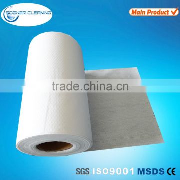 China Factory Supply Honeycomb Embossed Wood Pulp Nonwoven Fabric