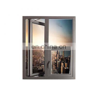 tlit & turn windows pvc/upvc profiles glass windows aluminum luver windows