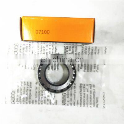 Super Hot sales Tapered Roller Bearing 07100 bearing 07100-07205X size 1x2.0470x0.5910 inch