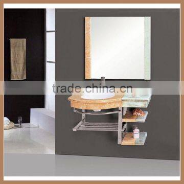 AQUARIUS Factory Directly Waterproof MFC Solid Wood Bathroom Cabinets