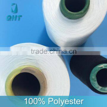 Cheap 12s/1 spun polyester yarn for knitting