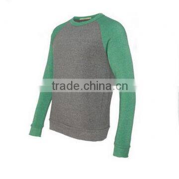 custom high quality 100% cotton custom women wholesale raglan sleeve sweatshirt wholesale