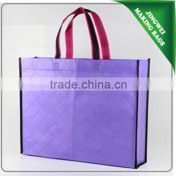 Wholesale custom non woven shopping carry bags for ladies leather shoes