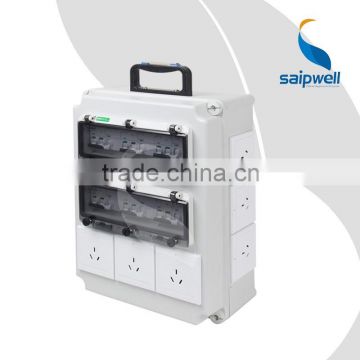 SAIP/SAIPWELL IP66 Waterproof Plastic Portable Power Socket Box