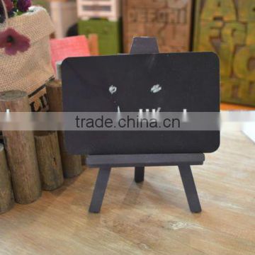 Simple and cheap cute wooden notice board stand for coffee shop